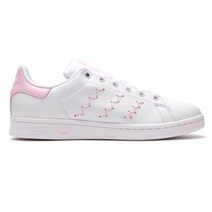 Adidas pink zig zag stan smith